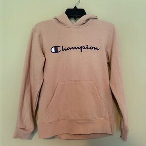 Youth Champion Blush Pink Athletic Hoodie